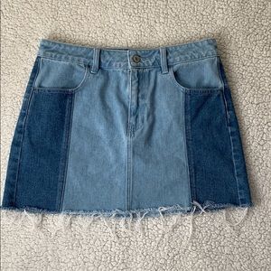 Jean skirt